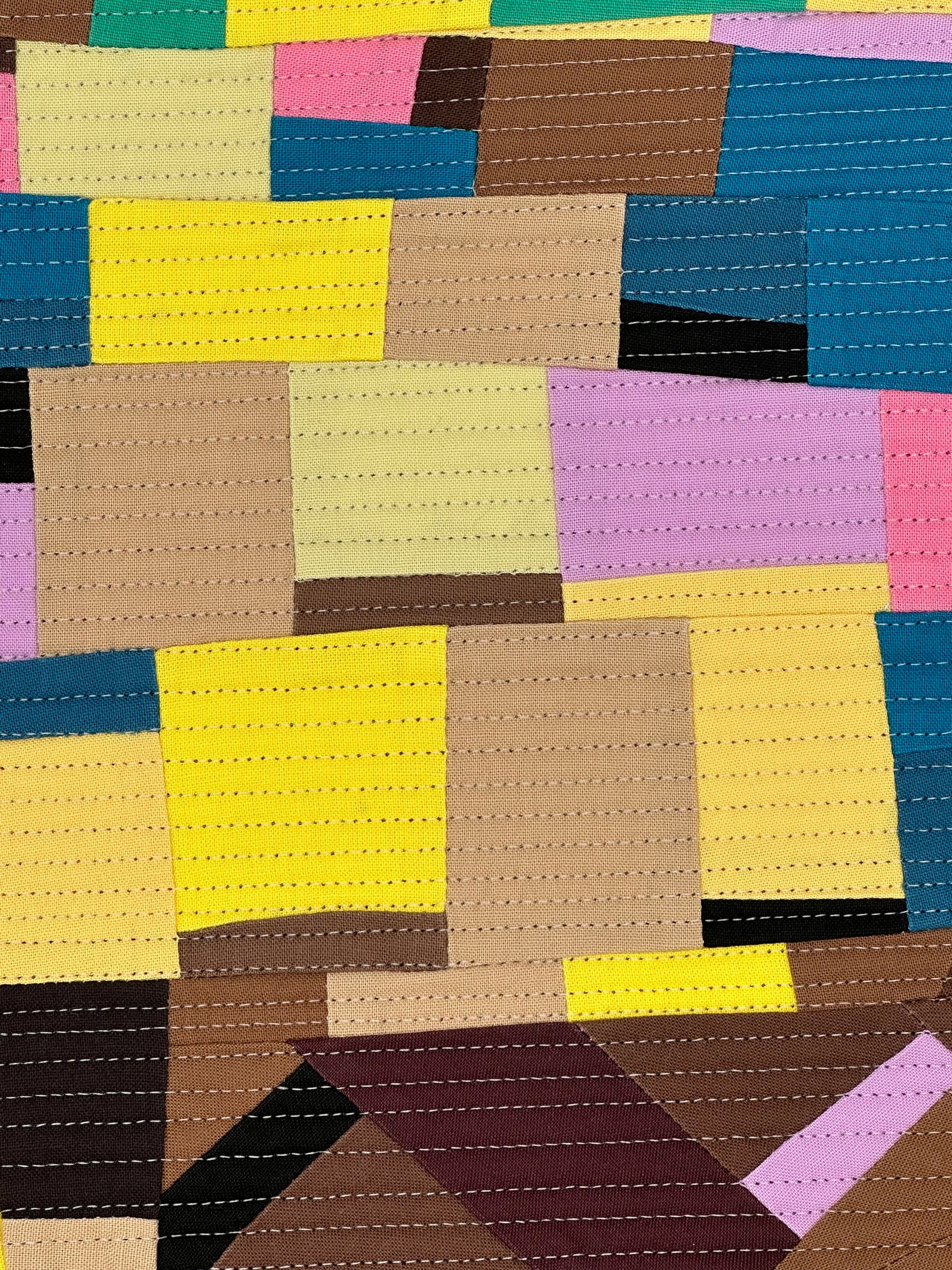 Sedimentary Art Quilt