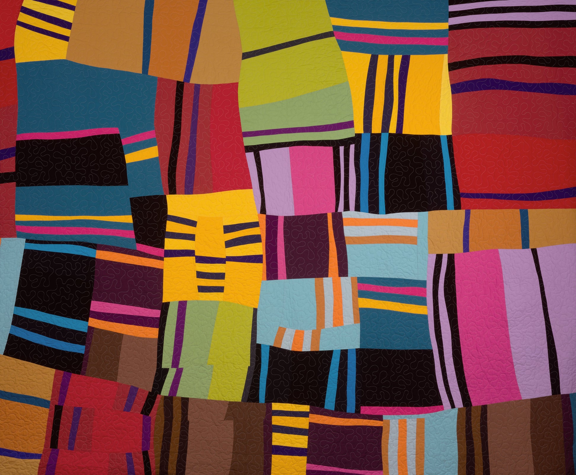 Fields and Farrows Art Quilt