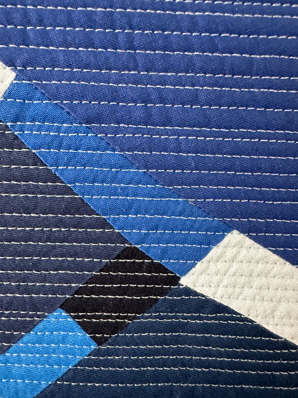 Syncopated Blues Art Quilt