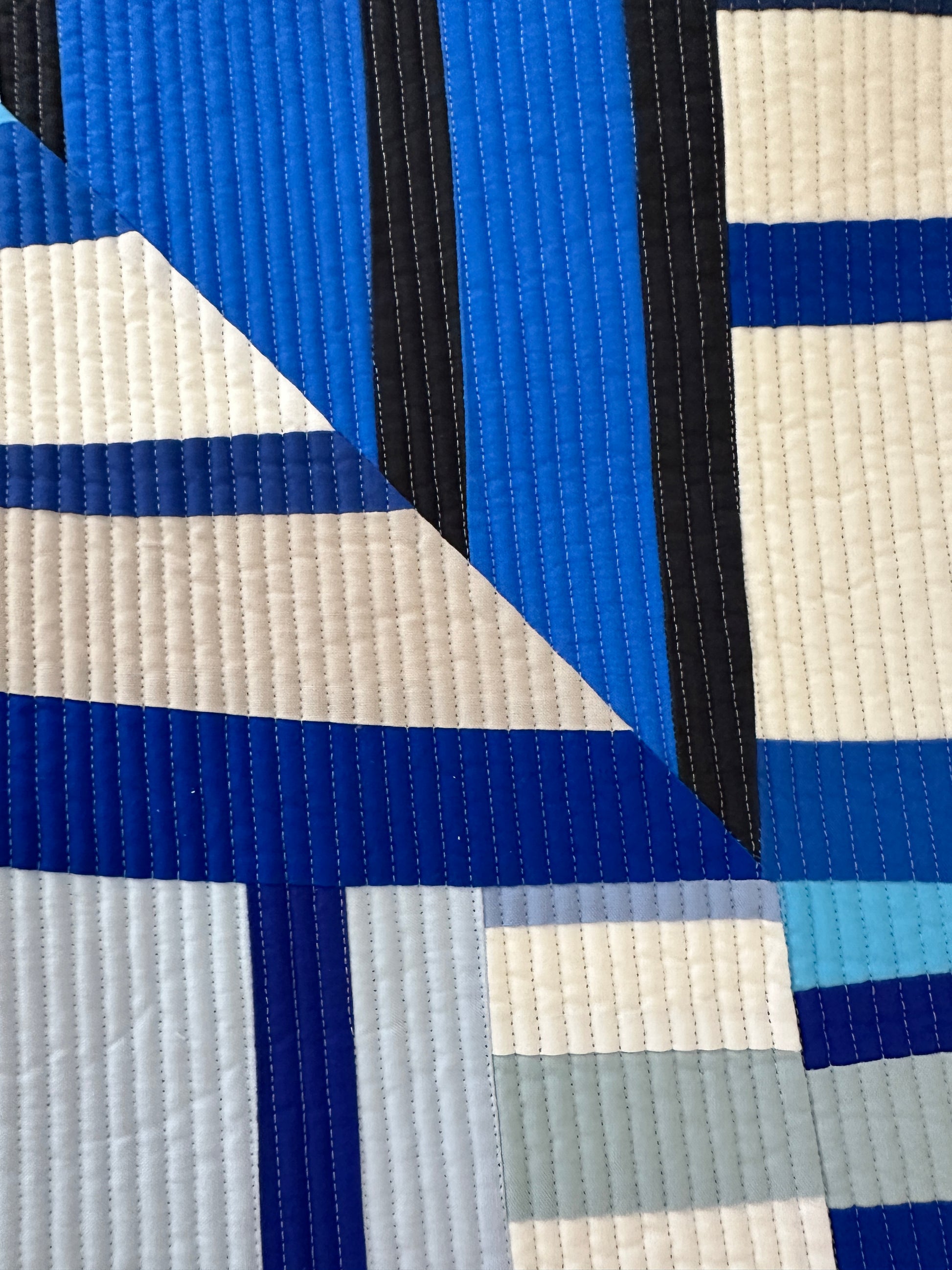 Left Turn #2 Art Quilt