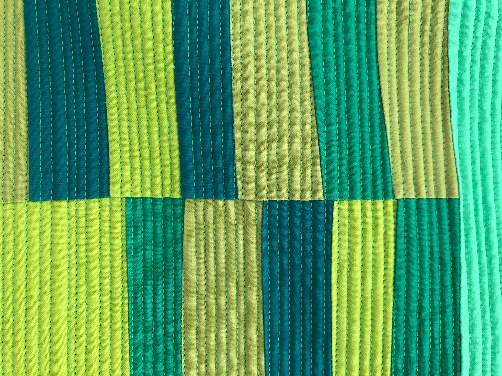 Green Pastures Art Quilt