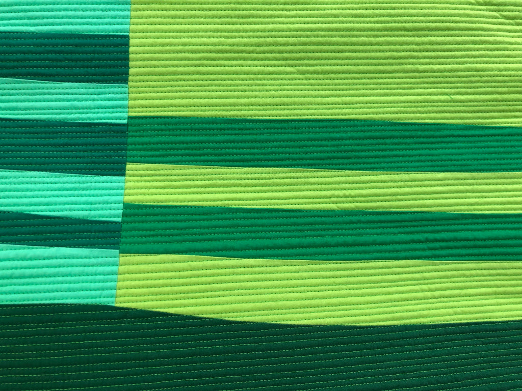 Green Pastures Art Quilt