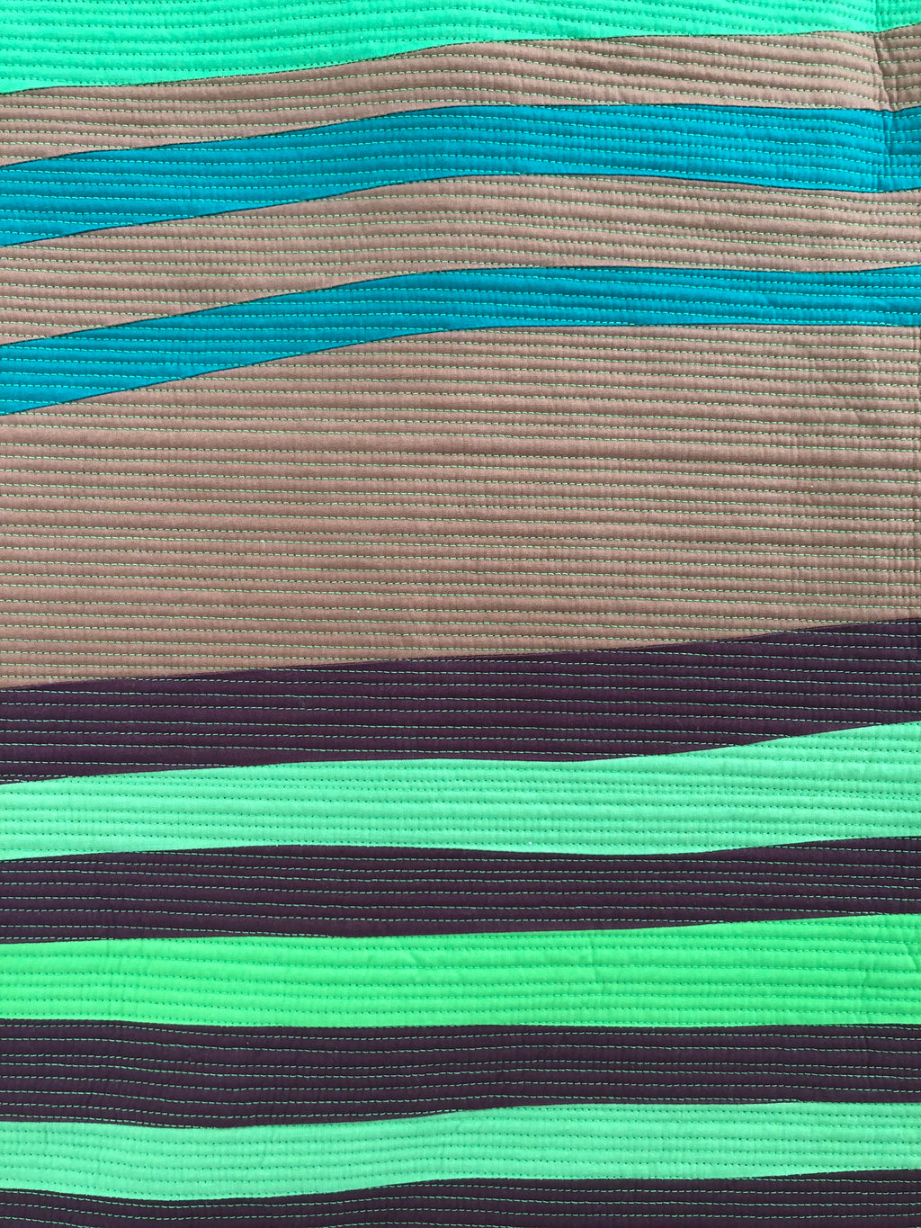 Green Pastures Art Quilt