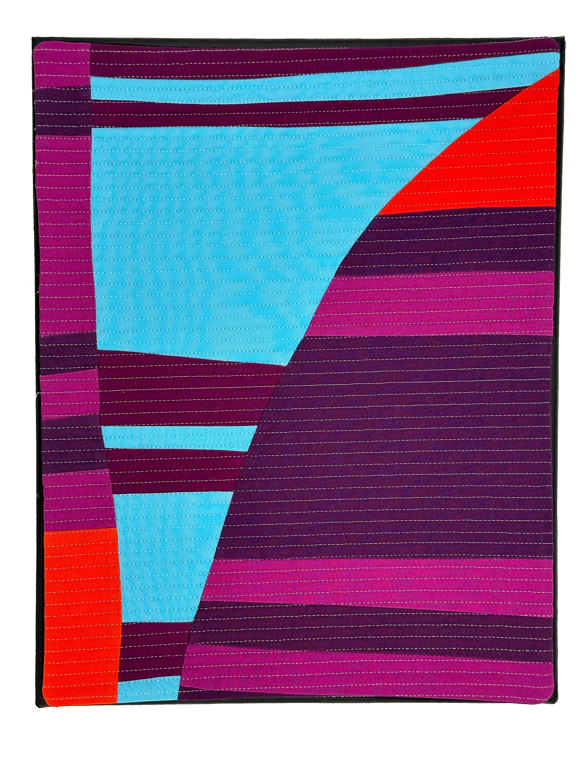 Striking Strata Art Quilt